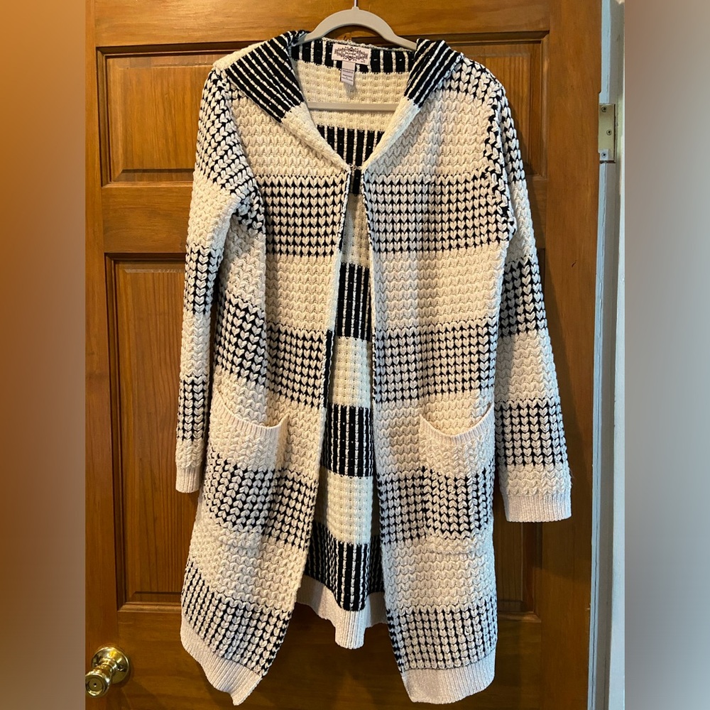 Oliver hooded cardigan Sz large